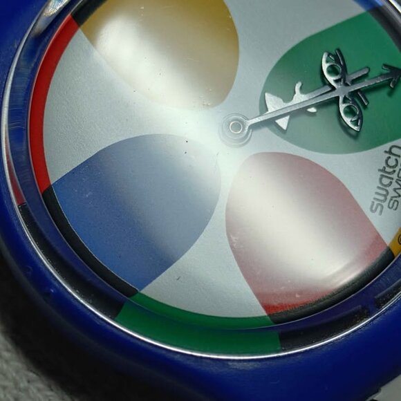 Swatch GN134 Space People Unisex Watch Jean-Charles de Castelbajac Vintage 1990s - Picture 2 of 10
